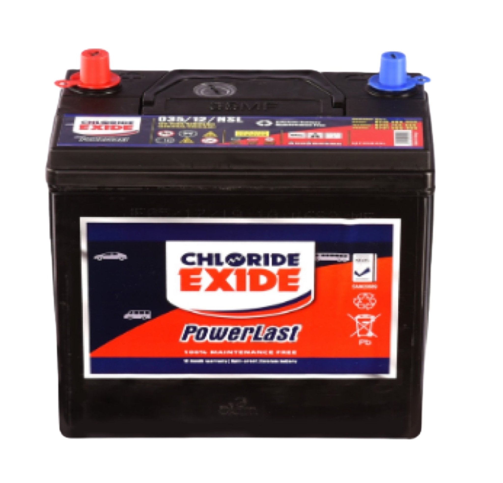 11 PLATE 12V 32AH CHLORIDE EXIDE BATTERY