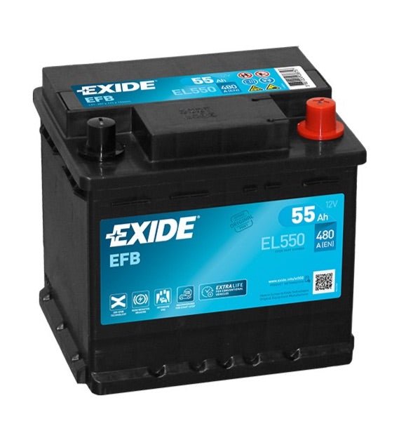 13 PLATE 12V 55AH EXIDE BATTERY